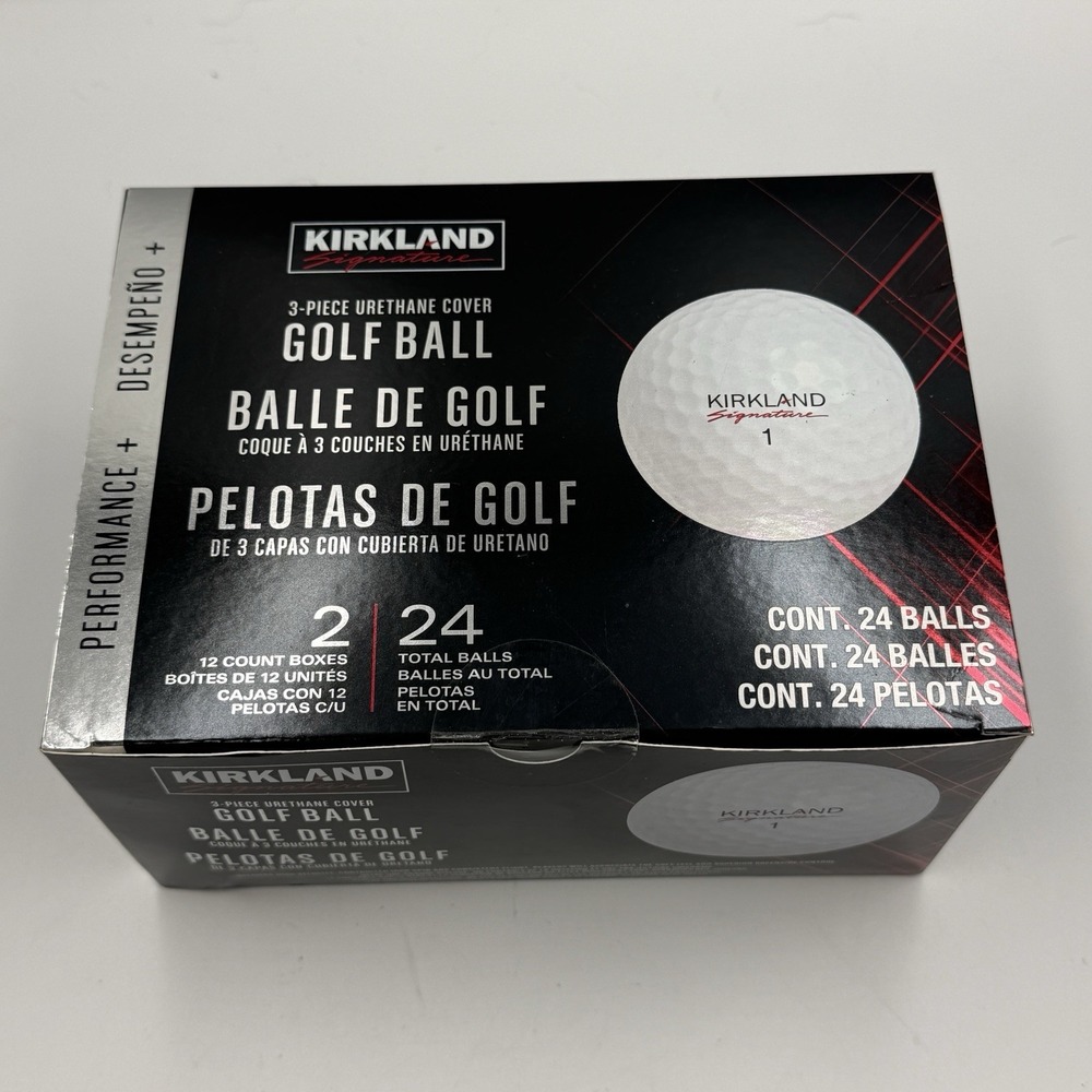 Kirkland Signature Golf Balls 24 Count 3 Piece Urethane Cover Performance